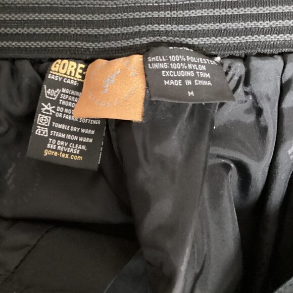 Forrester's Gore-Tex Women's Golf Rain Pants Sz M Black #175M - Picture 14 of 16